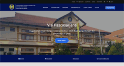 Desktop Screenshot of pasca.unesa.ac.id